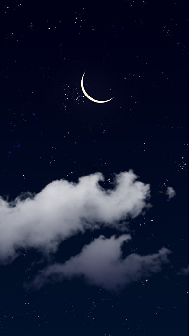 创意夜空手机壁纸海报