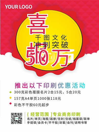红色喜庆喜报年度最佳销售展示海报