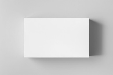 白色淡雅名片贴图样机