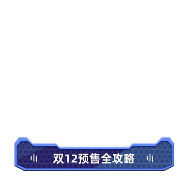 双12预售全攻略标签