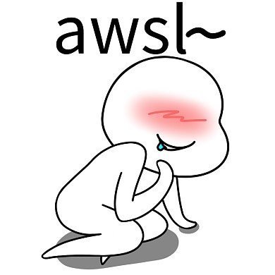 二蛋awsl啊我死了少女黑白漫画表情包