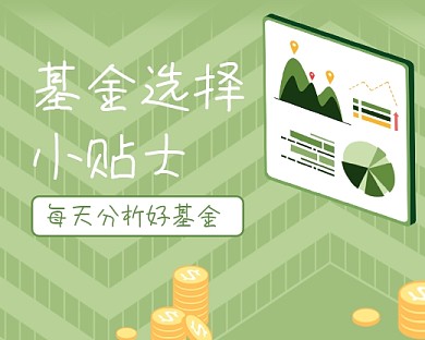 基金选择投资分析绿色清新小程序封面