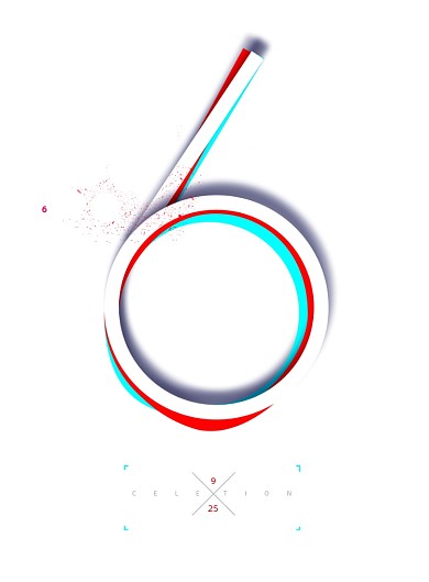 新品时尚炫彩手机发布预定海报