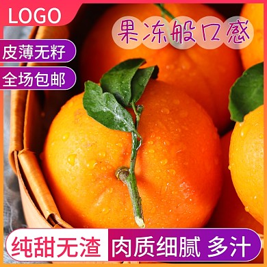 蜜橘橘子砂糖橘主图直通车