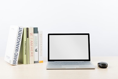 办公电脑电子设备UI界面样机