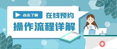 医院在线操作流程公众号首图