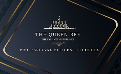 金色线条感烫金名片