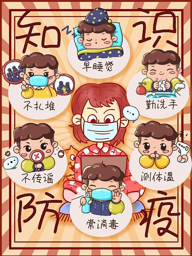 宅家也要时刻牢记防疫知识系列1