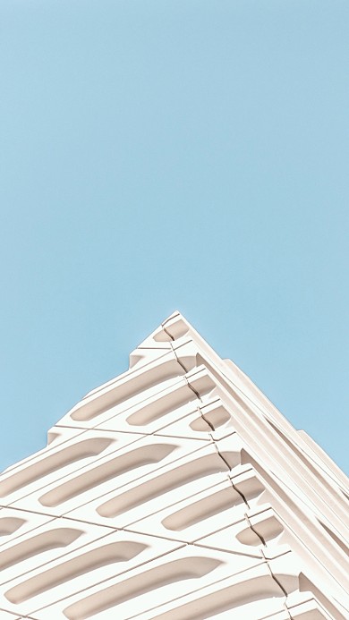 摄影简约建筑效果配图手机壁纸海报