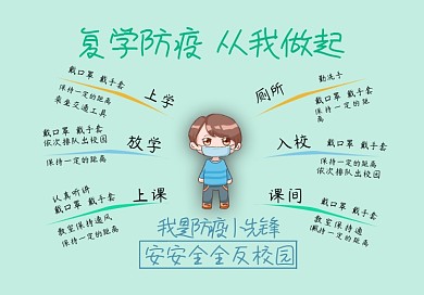 复学防疫从我做起