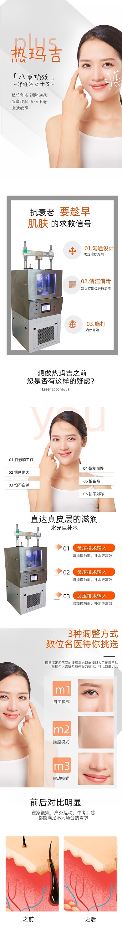 热玛吉医美美容护理美容护肤详情页