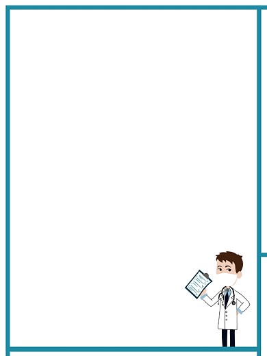 简约大气蓝色体检套餐活动促销海报