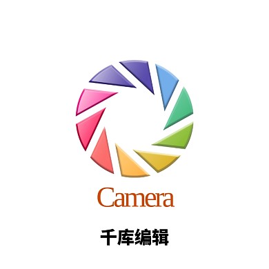 彩色镜头LOGO