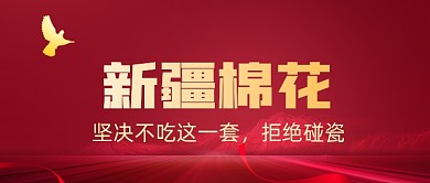 坚决反对碰瓷新疆问题党政热点公众号首图