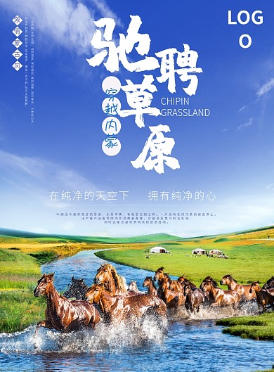 驰聘草原海报