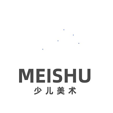 少儿美术手鸽子画画班LOGO