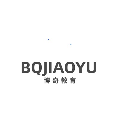 笑脸教育在线辅导BQ字母LOGO