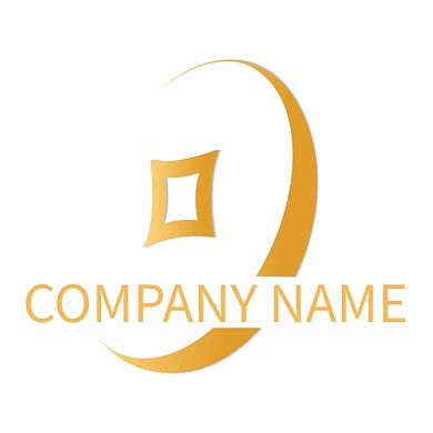 黄色金币金融LOGO