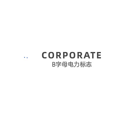 电力字母b标志logo