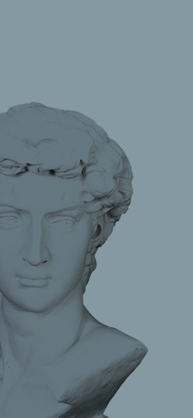 石膏像创意清新手机壁纸