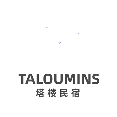 中国风山水饭店LOGO