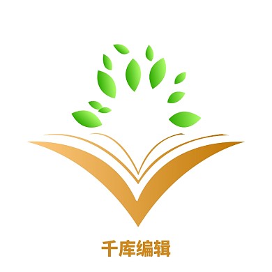 绿色树叶教育LOGO