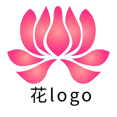 粉色莲花LOGO