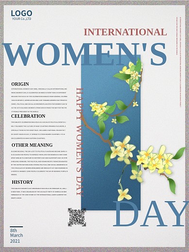 妇女节海报女神节海报38节海报女王节海报