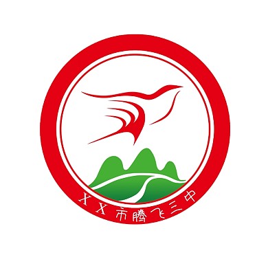红色飞鸟班级LOGO