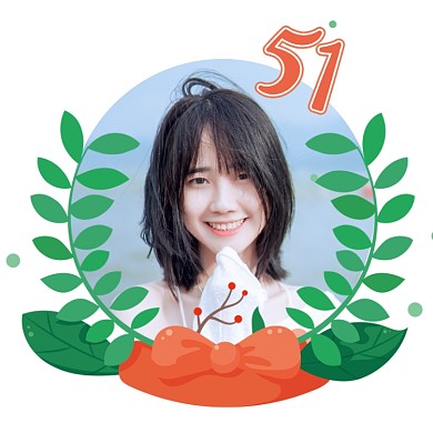 51劳动节装饰图案元素微信头像