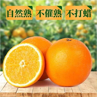 果园水果橘子橙子赣南甜心脐橙主图