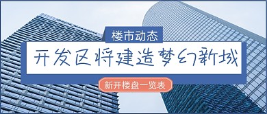 楼市动态开发区建新城公众号首图