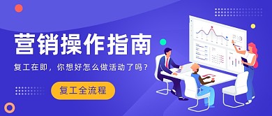 营销操作指南复工全流程微信公众号素材图片