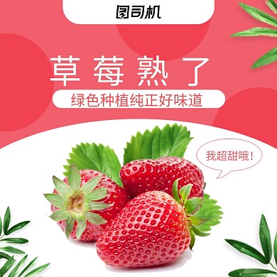 简约水果火龙果蓝莓葡萄草莓主图