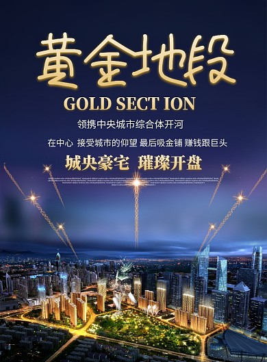 房地产营销海报