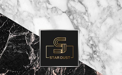 大理石简约名片模板