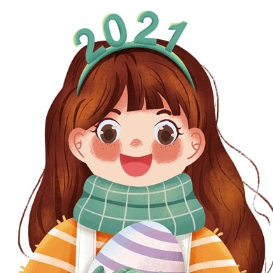 春节牛年过年闺蜜微信头像