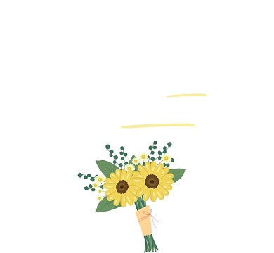 春暖花开文艺清新朋友圈封面