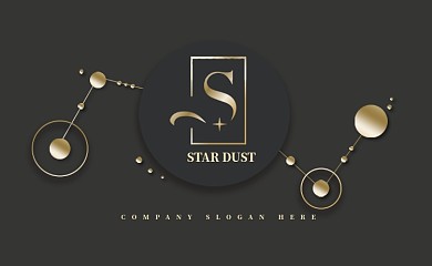 黑色时尚简约名片