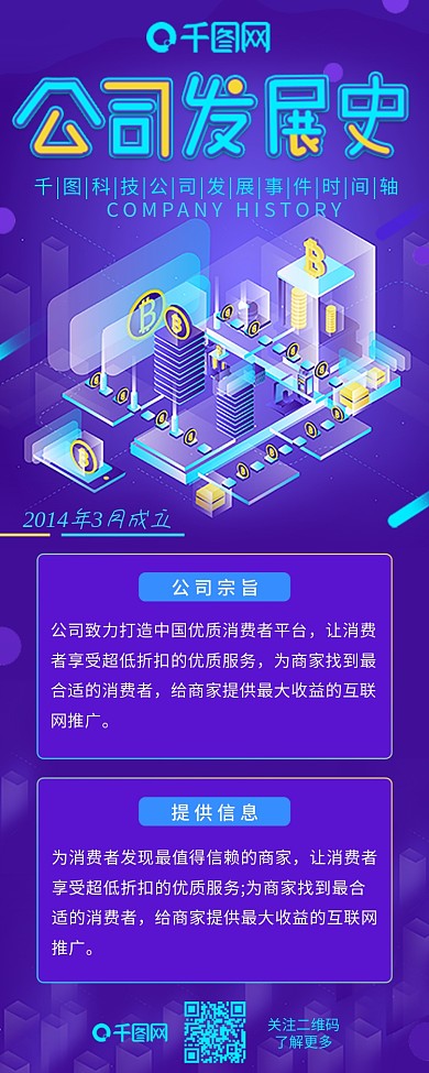 企业公司发展大事记时间轴信息长图