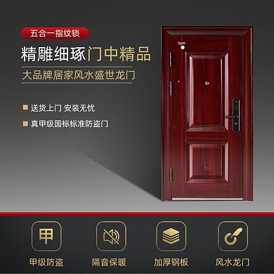 家用智能防盗门主图