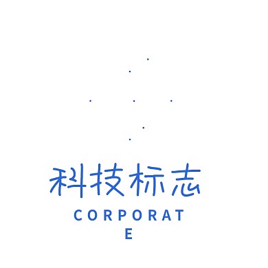 科技互联网字母logo