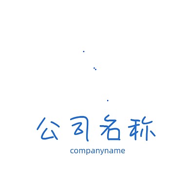 动感鲸鱼商务标志LOGO