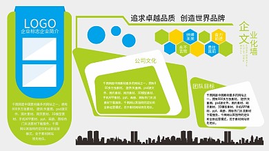 2019微立体企业文化墙