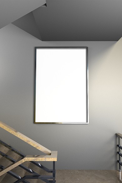 室内挂墙海报样机