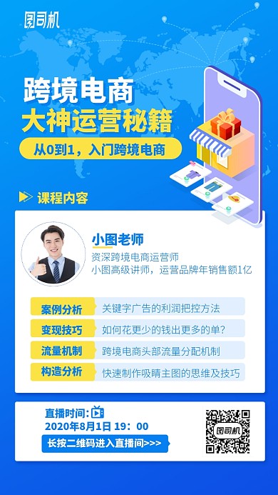 跨境电商手机海报