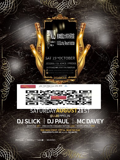 国外创意酒吧夜店海报