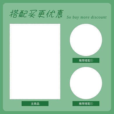 淘宝天猫电商春夏搭配套餐套装活动促销主图