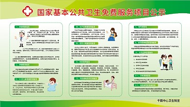 国家基本公共卫生服务项目