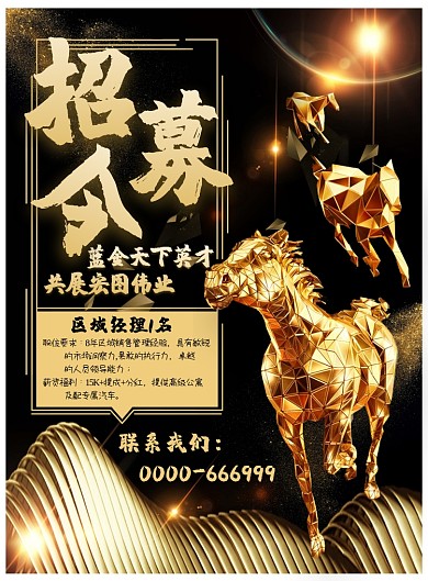 招募令招募天下英才